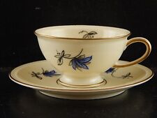 ANTICA PREZIOSA TAZZINA CAFFE' PORCELLANA ROSENTHAL WINIFRED FIORI BLU