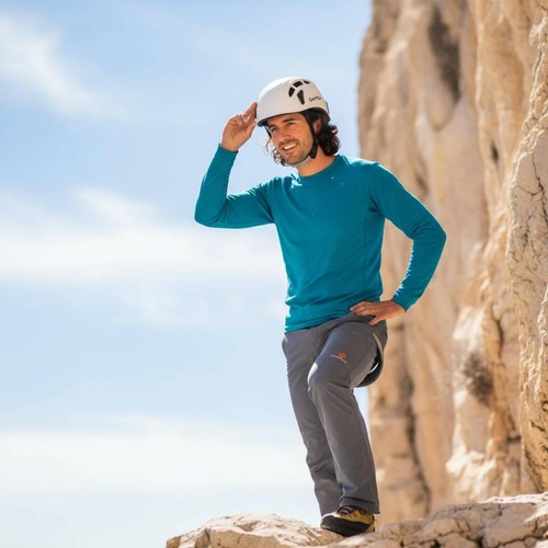 Casco alpinismo regolabile - casco,