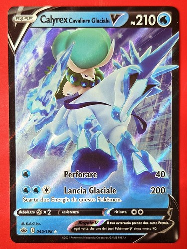 Carta pokemon calyrex - carta,