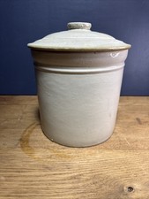 Vintage 7.5in  Stoneware-Salt