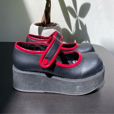 Scarpe Mary Jane Demonia Red