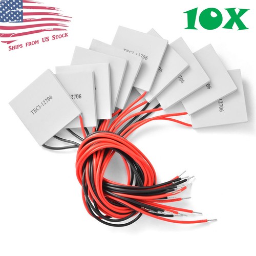 10pcs tec1 12706 12v - 12v, 60w