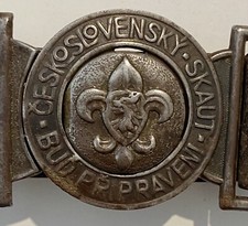 FIBBIA BOY SCOUTS CECOSLOVACCHIA CESKONSLOVENSKY SKAUT BUD. PRIPRAVEN!