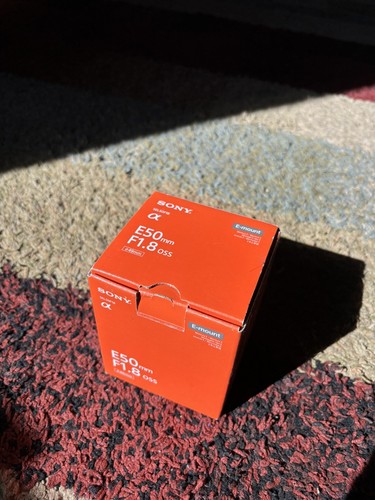 Sony mount sel50f18 - 50, mm