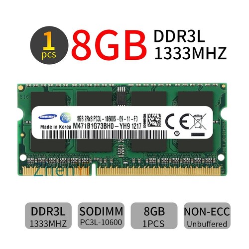 Samsung 8go 4go ddr3l - 8go,
