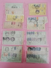 G67 pacchi postali collezione 90 pezzi Regno Repubblica alto valore storia posta