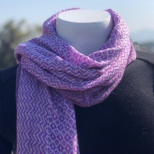 Sciarpa cashmere jhalari - cashmere,",