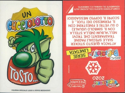 Figurina sticker originale - sticker,