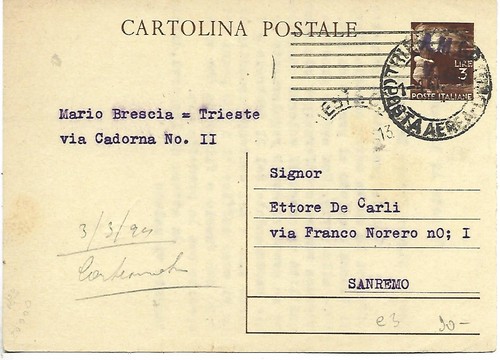 1947 venezia giulia intero - giulia,
