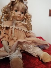Bambola porcellana cm40 con - porcellana,