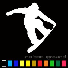 Adesivo snowboard decalcomania vinile - snowboard inverno auto finestrino paraurti jump grab