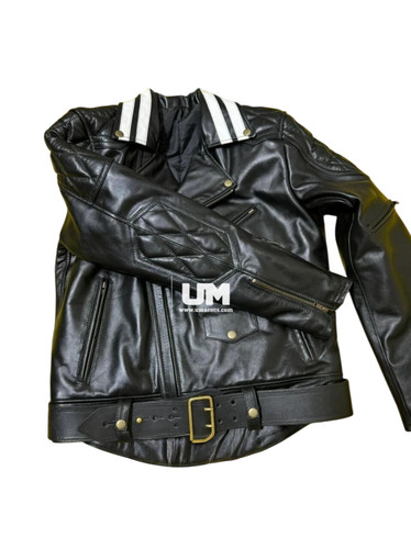 Giacca moto uomo brando - giacca,