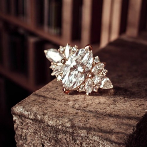 Fede nuziale diamante marchesa - fede,