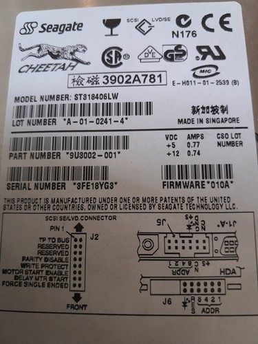 Seagate cheetah hdd scsi - cheetah,