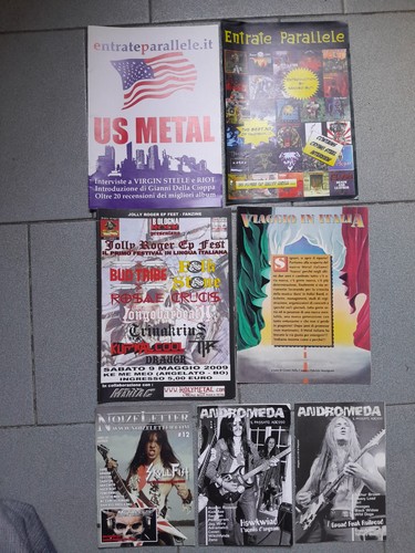Italian heavy metal fanzines - heavy,