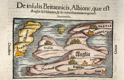 Francia 1554 sebastian munster - sebastian,