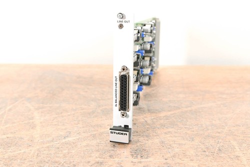 Studer scheda uscita - studer,