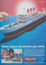 Pubblicità Advertising Werbung Italian 1983 TENTE COSTRUZIONI NAVE EL GRECO.