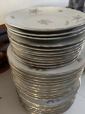 Servizio piatti per 10 persone porcellana Vintage