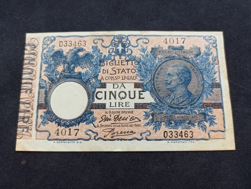 Italie lire ref - italie, (1904-25)