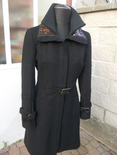 MAX & CO. CAPPOTTO DONNA - TG. 42 - LANA NERO --