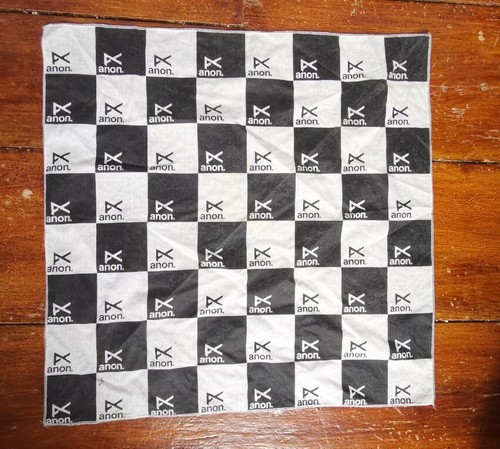 Maschera logo anon - anon, tessuto
