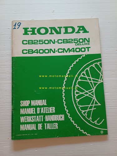 Honda 250 400 n cm - cb,