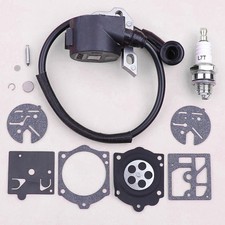 Kit Bobina Accensione e Carburatore Grado Professionale per Motoseghe 015AV