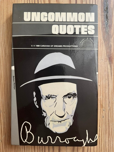 William burroughs uncommon - burroughs,