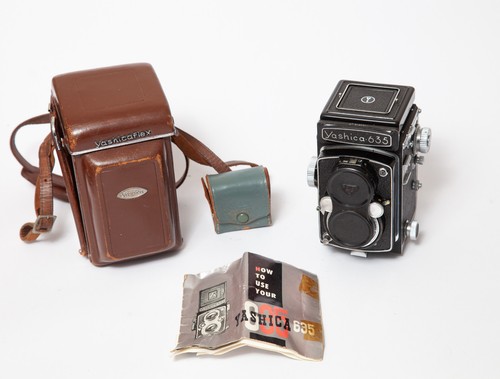Yashica 635 fotocamera - yashica-635, medio