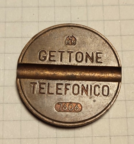 Gettone telefonico 7606