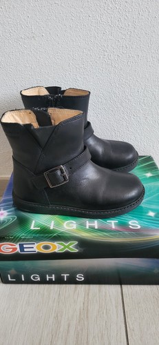 Geox stivaletti bambina neri - geox,