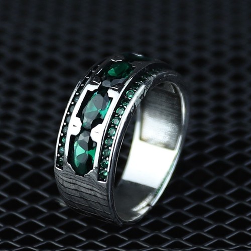 Anello uomo argento - da,