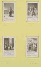 D. CHODOWIECKI (*1726), lit. Darst. da 'Julchen Grünthal, acquaforte rococò