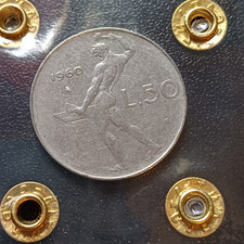 Moneta 50 Lire  Vulcano 1960