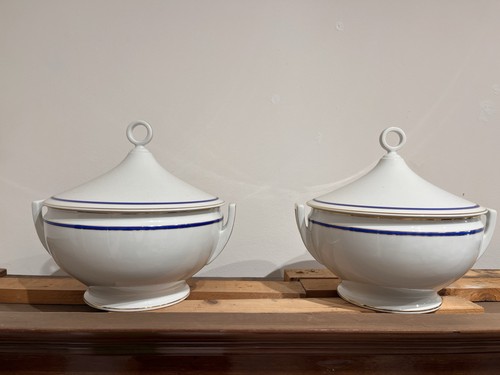 Coppia zuppiere ginori - coppia,