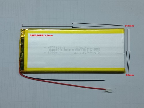 Batteria polimeri litio - batteria, di
