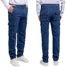 Jeans uomo tasconi cargo - jeans,