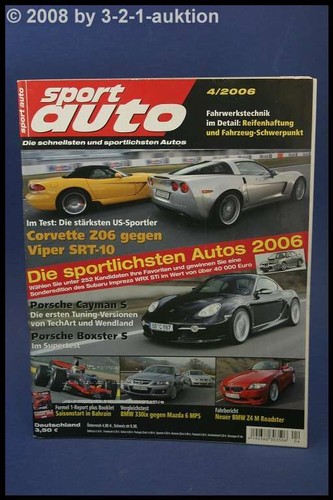 Sport auto corvette z06 - sport,