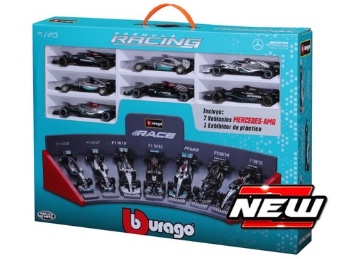 Burago mercedes set 7x - 1/43,