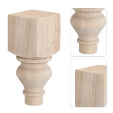 Base colonna legno decorativa