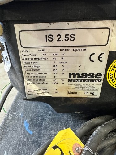 Generatore diesel marino mase - marino,