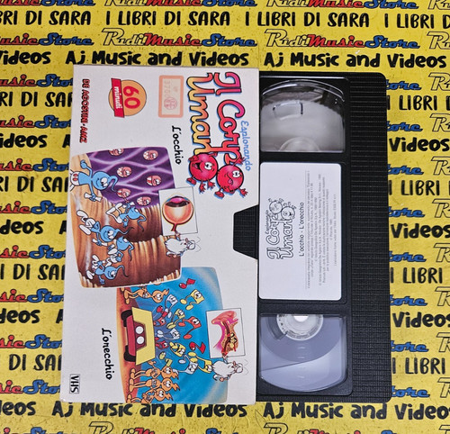 Vhs cartonata esplorando - cartonata, il