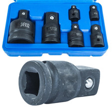 Set Adattatori Riduttori 6 PZ Impatto Bussole Aria Compressa Utensili Ad Aria