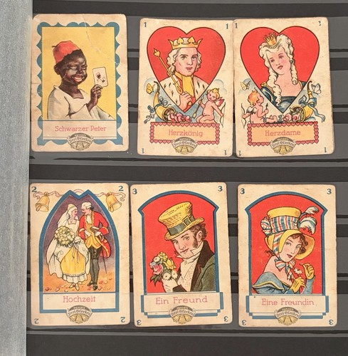 Vecchie carte gioco - vecchie,