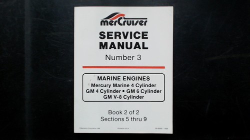 Mercruiser manuale servizio - manuale, di