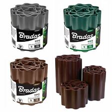 9 M lungo /// Giardino Erba PRATO ONDULATO BORDO Plastica BORDO Recinzione Parete Rotolo Percorso UK