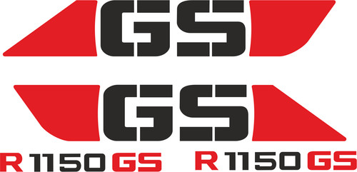 Adesivi bmw r1150gs rossi - bmw,