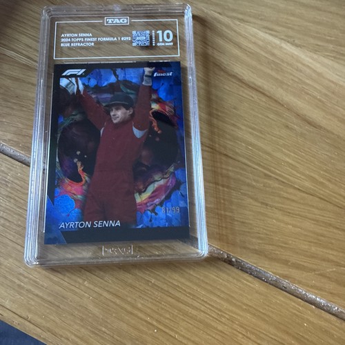 2024 topps finest ayrton - 2024, f1