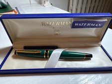 penna stilografica waterman verde anni 90-2000, Made In Paris codice:W10008991F